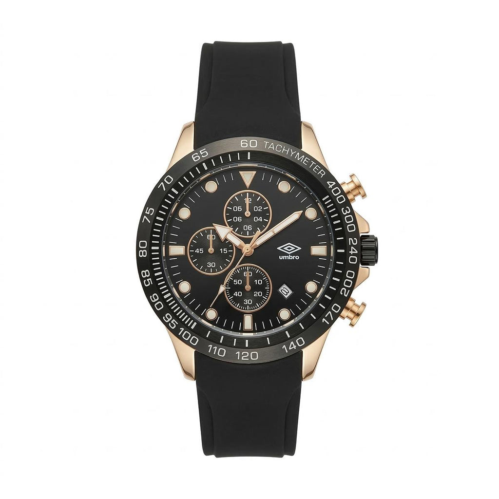 Reloj Análogo Hombre Umbro Plus Negro UMBP-1500-113