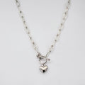 Collar 19V69 Italia Plateado Mujer