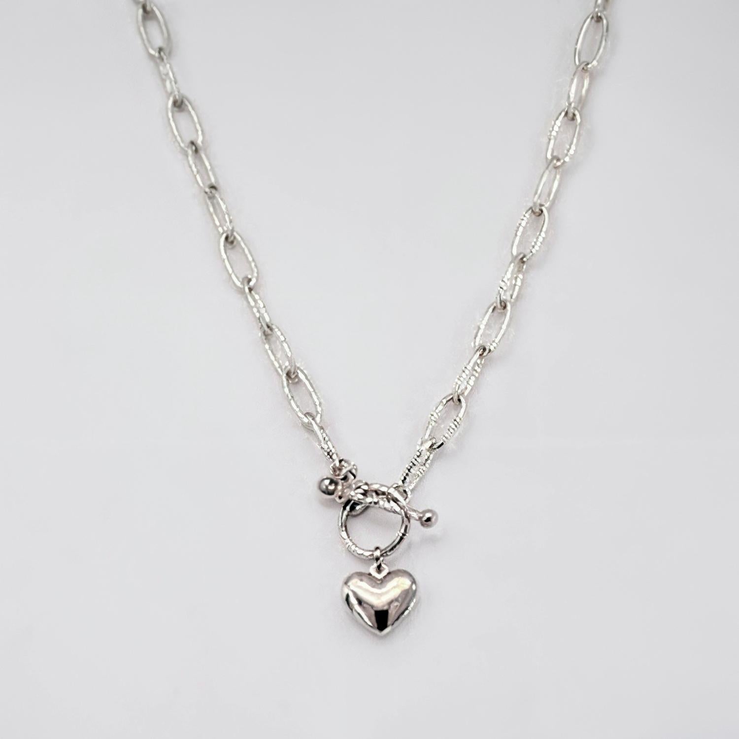 Collar 19V69 Italia Plateado Mujer