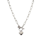Collar 19V69 Italia Plateado Mujer