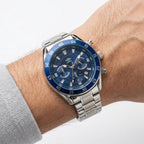 Reloj Análogo Hombre Umbro Plus Plateado UMBP-1500-180