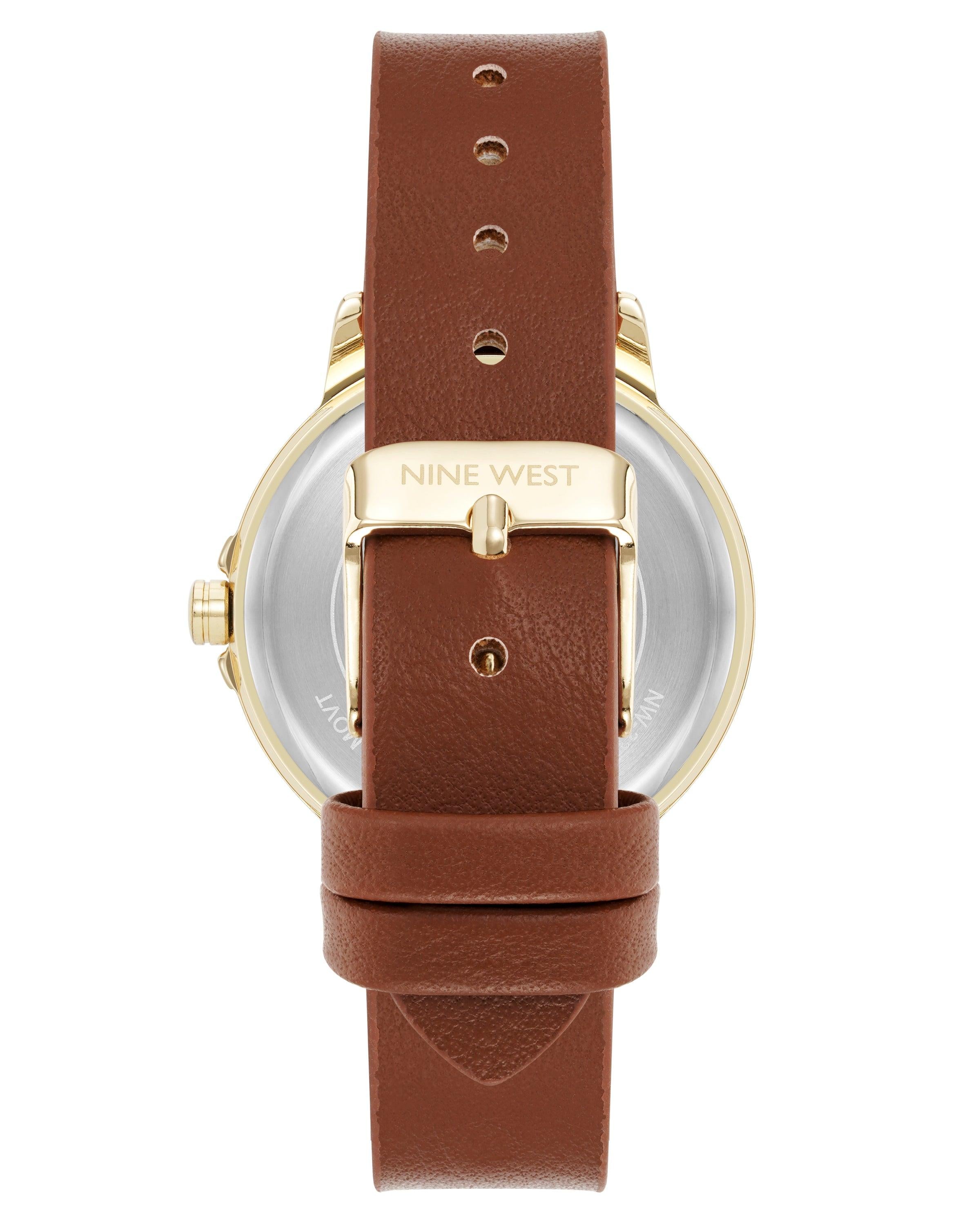 Reloj Análogo Mujer Nine West Café NW-3318GPHY