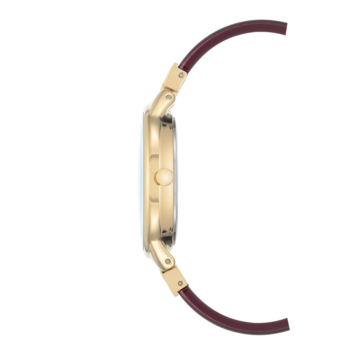 Reloj Anne Klein AK/1408BYBY Burdeo Mujer