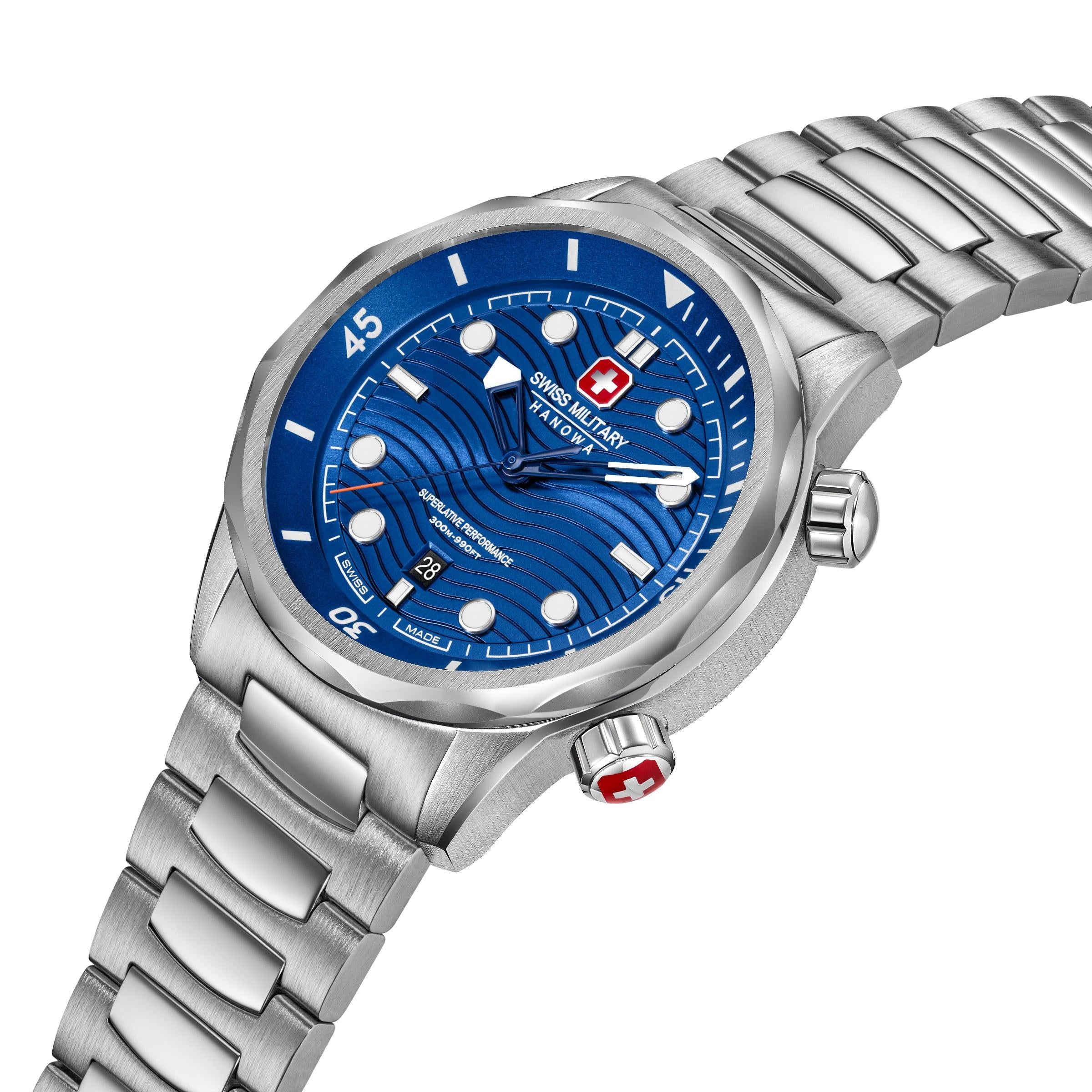 Reloj Análogo Hombre Swiss Military ROADRUNNER LADY SPARKLE Plateado SMWGH0006403