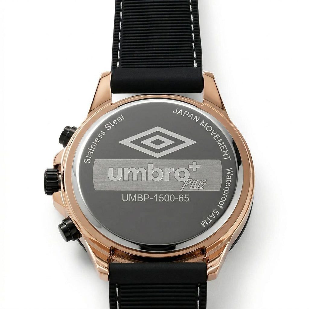 Reloj Análogo Hombre Umbro Plus Negro UMBP-1500-65