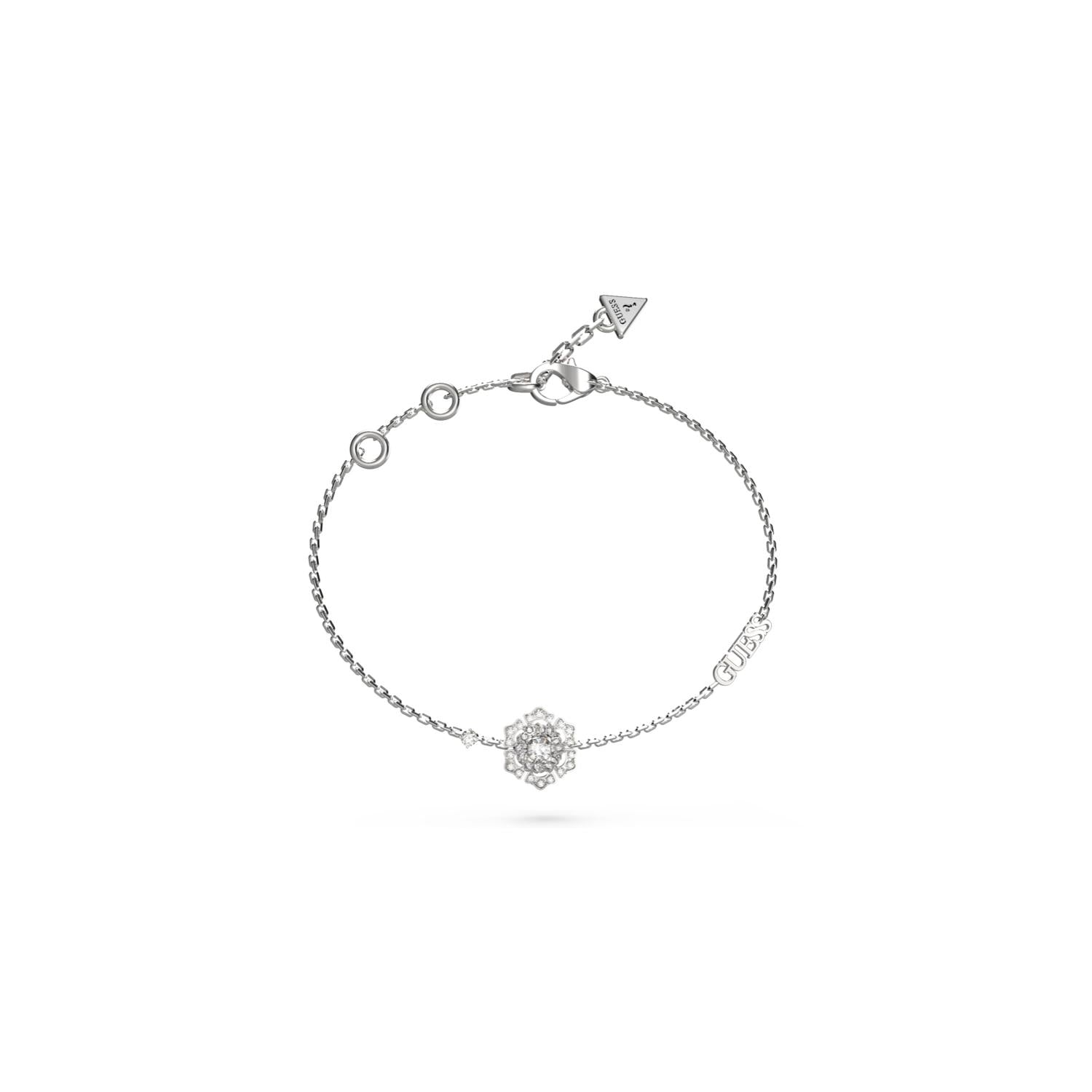 Pulsera Guess Plateada JUBB04557JWRHS