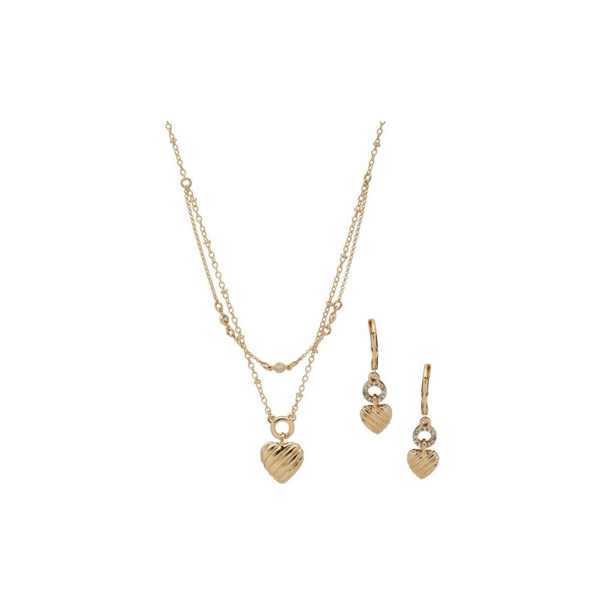 Gift Set Joyas Anne Klein Dorado 01S00259