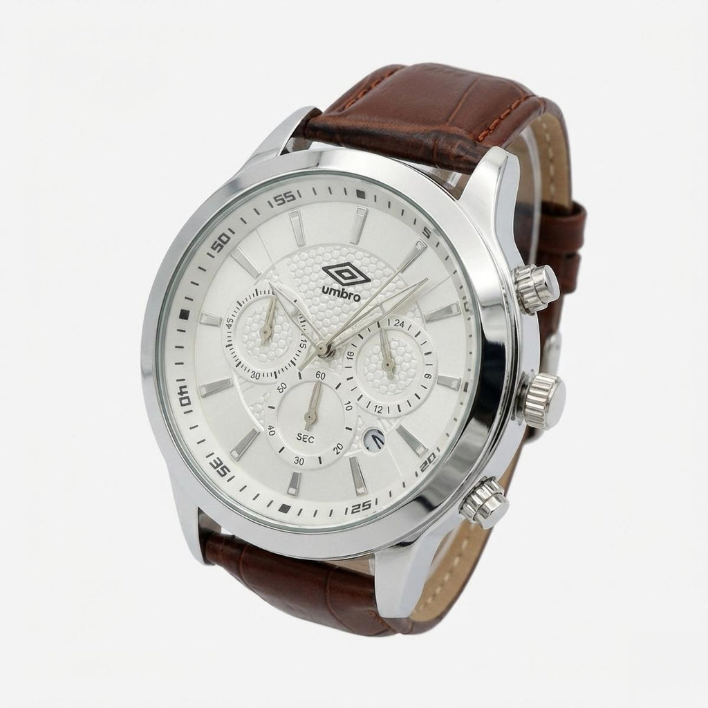 Reloj Análogo Hombre Umbro Plus Café UMBP-1500-83