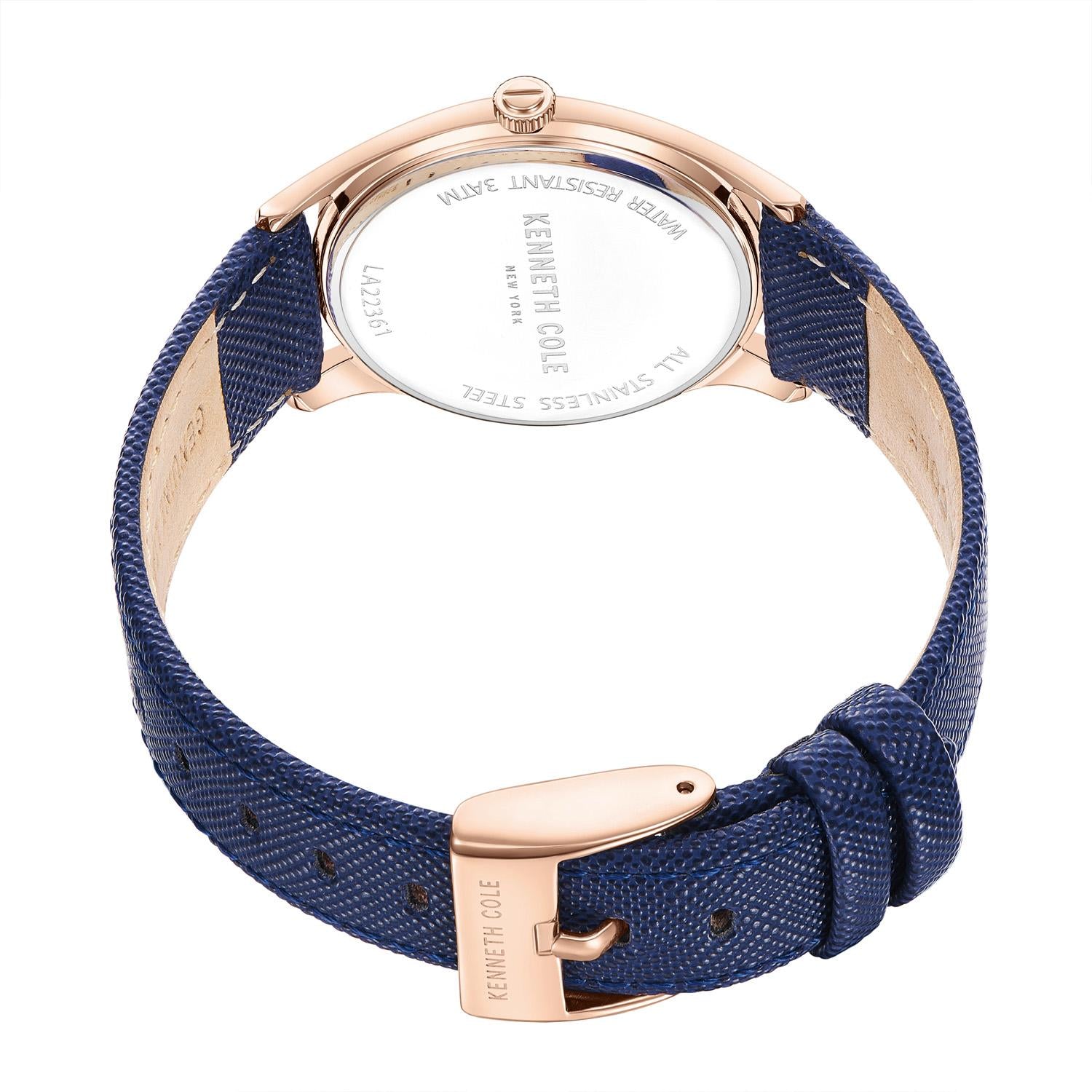 Reloj Kenneth Cole KCWLA2236103 Azul Mujer