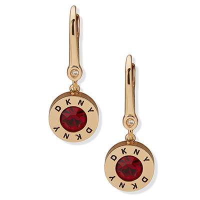 Aros Colgantes Donna Karan New York  dorado Mujer 04G00869