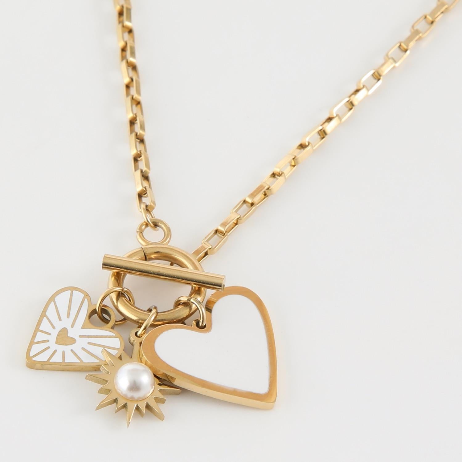 Collar 19V69 Italia Dorado Mujer STNE281