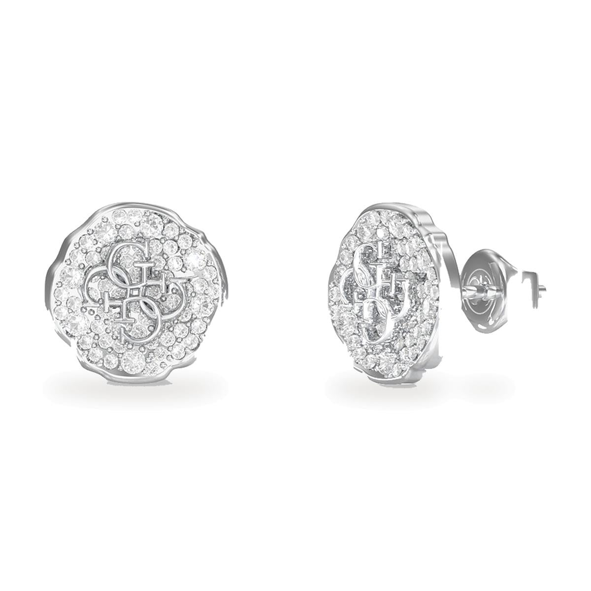 Aros Mujer Guess Plateado Jube06381Jwrht/U