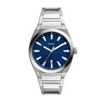 Reloj Plateado Fossil Hombre FS5822