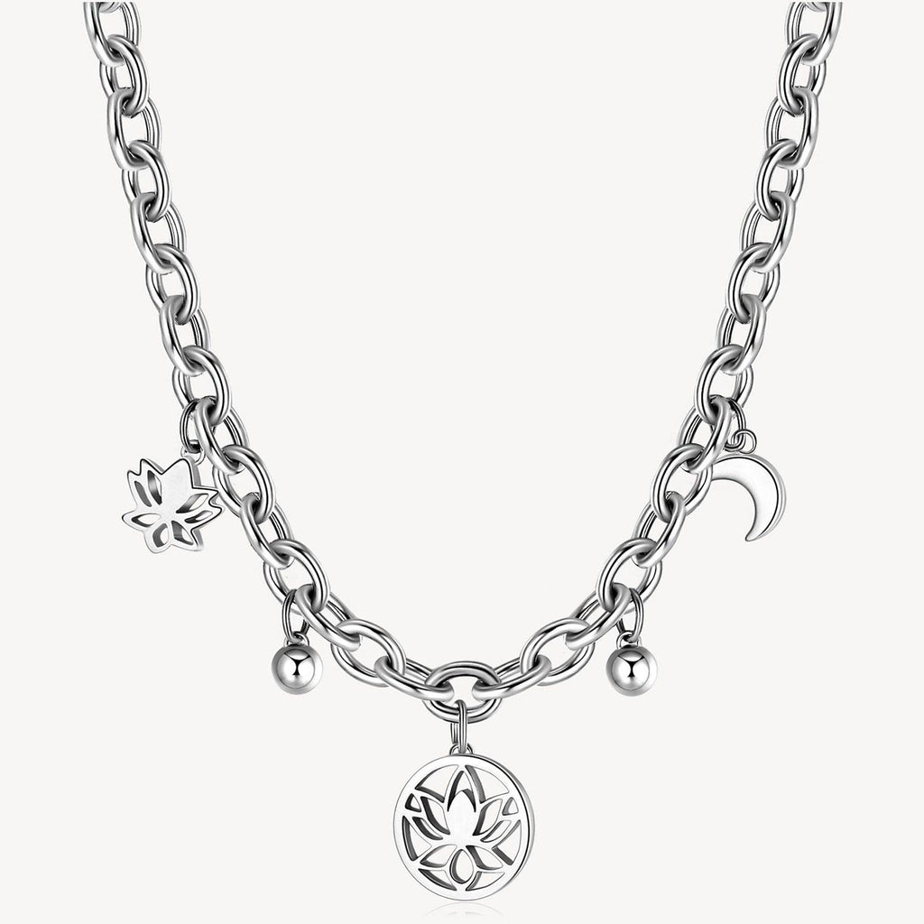 Collar Brosway BHKN071 Plateado Mujer