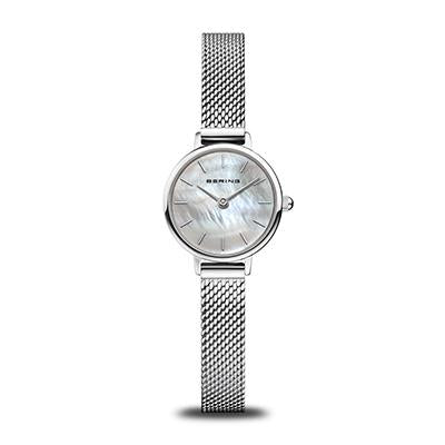 Reloj Análogo Bering Plateado Mujer 11022-004
