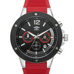 Reloj Análogo Hombre Umbro Plus Rojo UMBP-1500-173