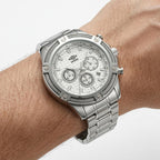 Reloj Análogo Hombre Umbro Plus Plateado UMBP-1500-130