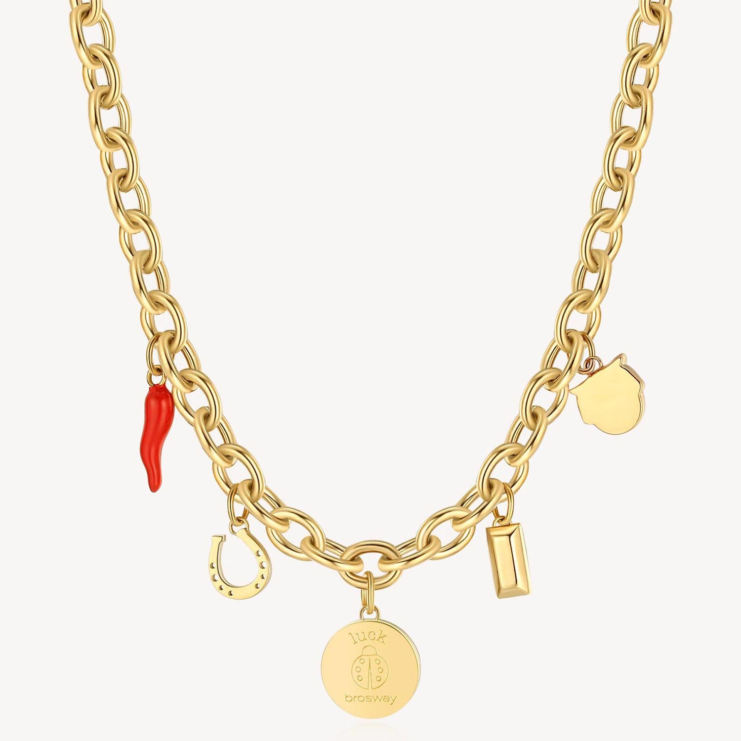 Collar Brosway BHKN072 Dorado Mujer