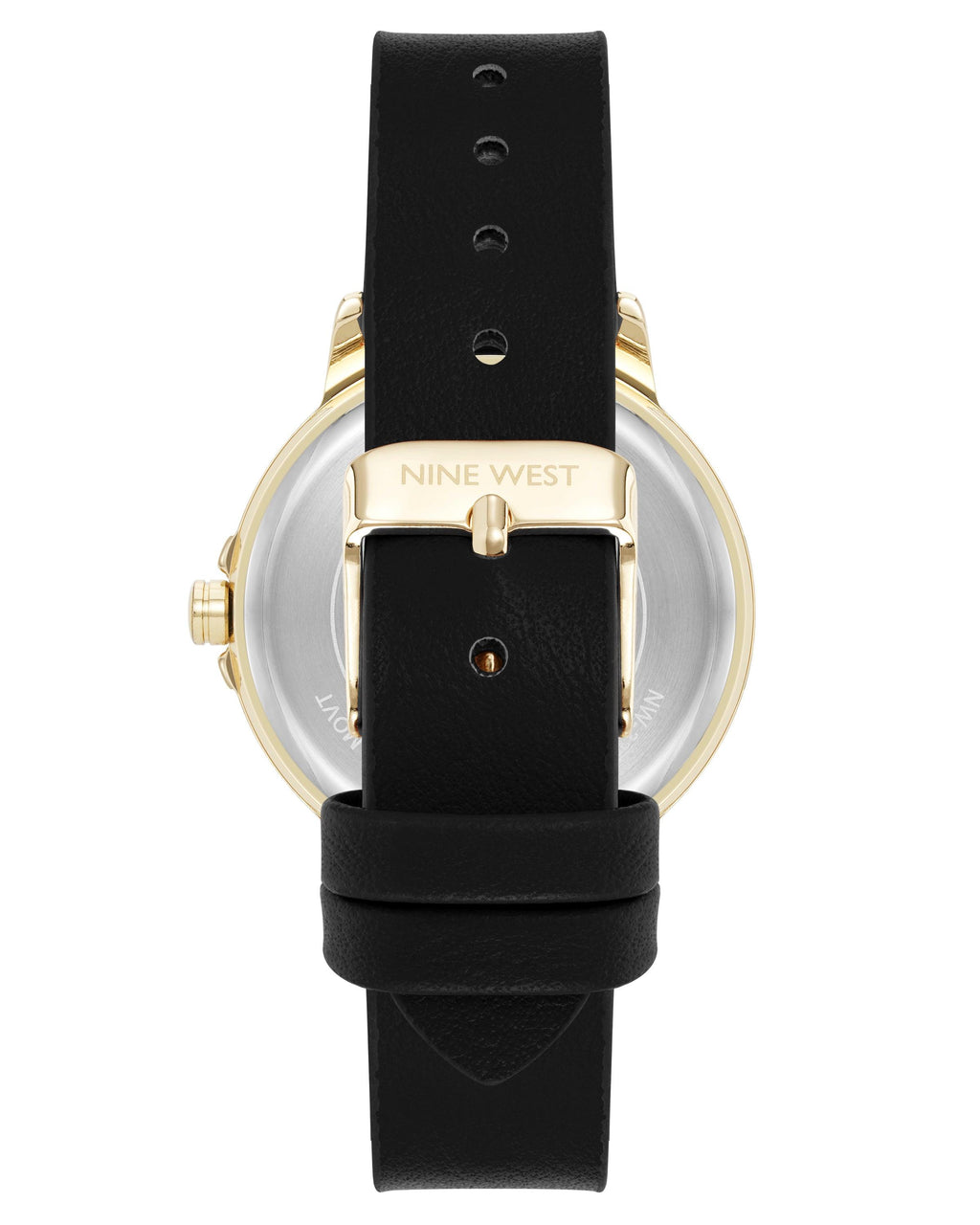 Reloj Análogo Mujer Nine West Negro NW-3318GPBK