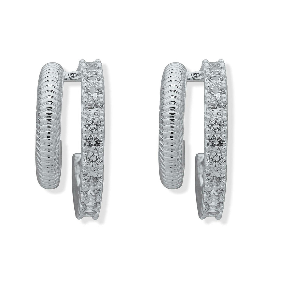 Aros Anne Klein Plateado Mujer 01G00787