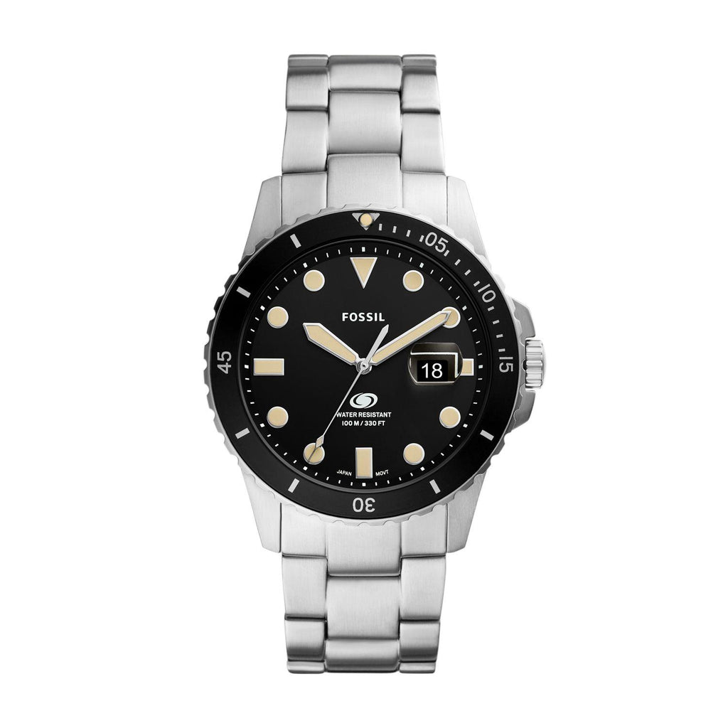 Reloj Plateado Fossil Hombre FS5952