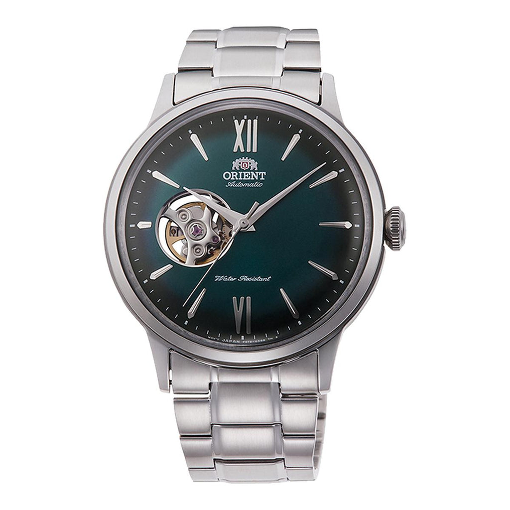 Reloj Análogo Hombre Orient Plateado RA-AG0026E