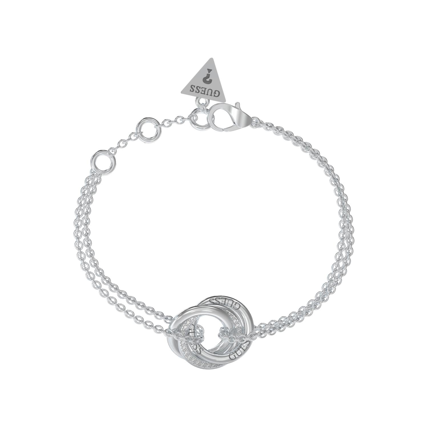 Pulsera Guess Plateada JUBB04063JWRHS