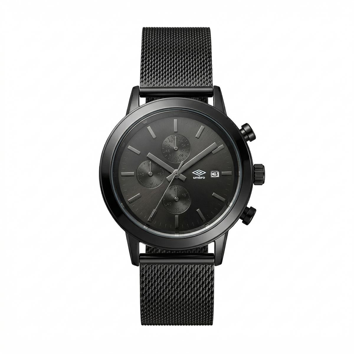 Reloj Análogo Hombre Umbro Plus Negro UMBP-1500-197