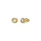 Aros Guess Dorados JUBE04065JWYGT-U
