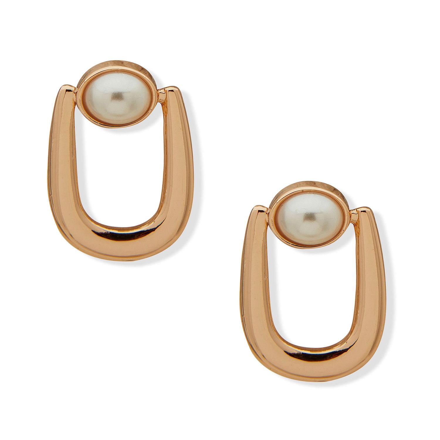 Aros Anne Klein Dorado Mujer 01G00748