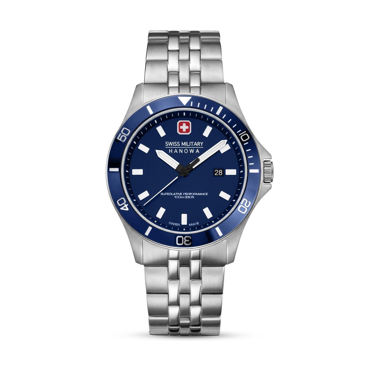 Reloj Hombre Swiss Military Plateado SMWGH0008502