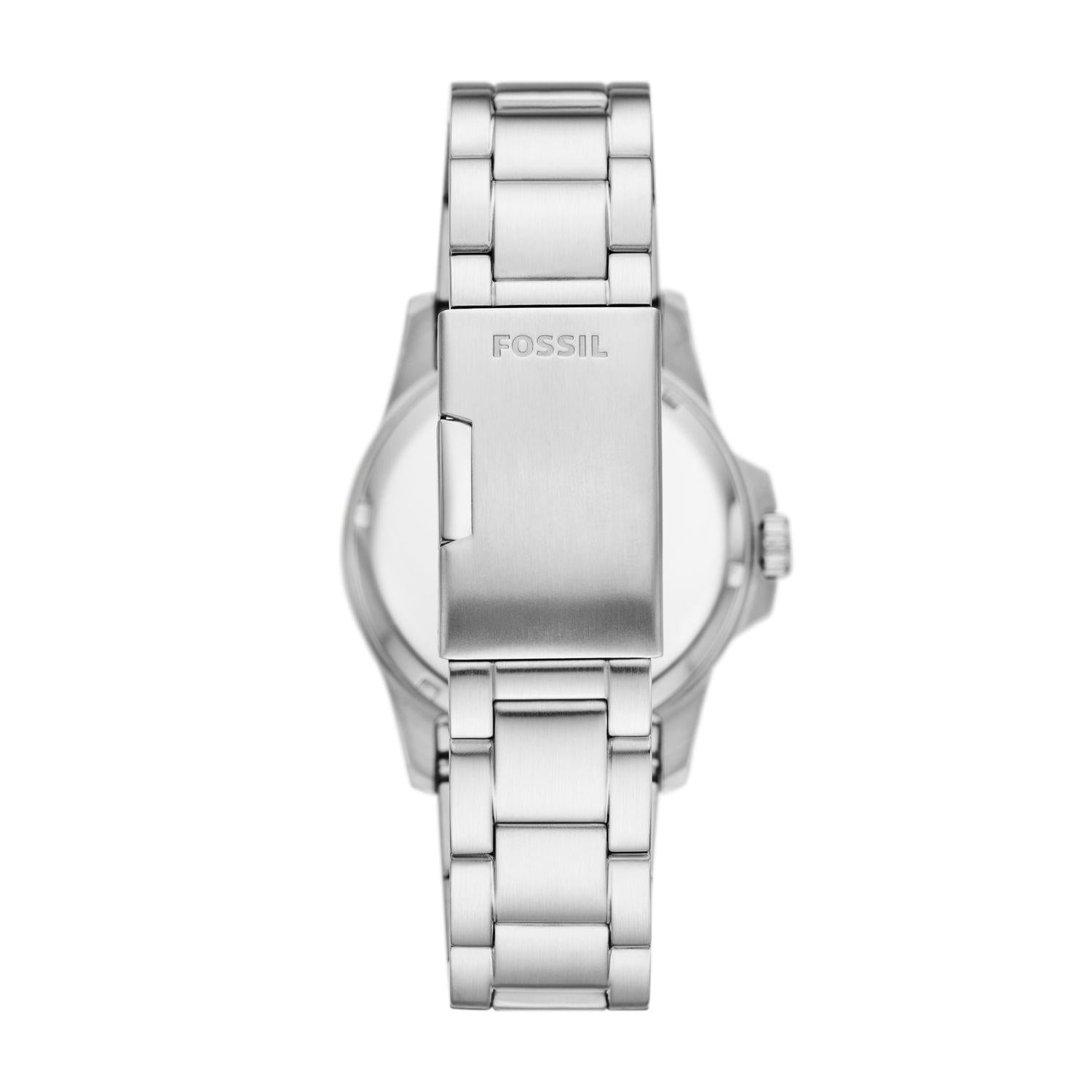 Reloj Plateado Fossil Hombre FS6032