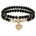Pulsera Mujer Doble Anne Klein Everlasting Hearts