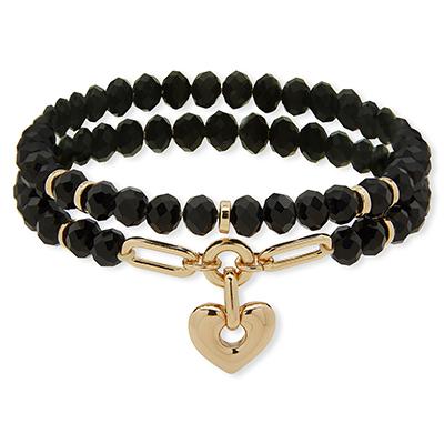 Pulsera Mujer Doble Anne Klein Everlasting Hearts