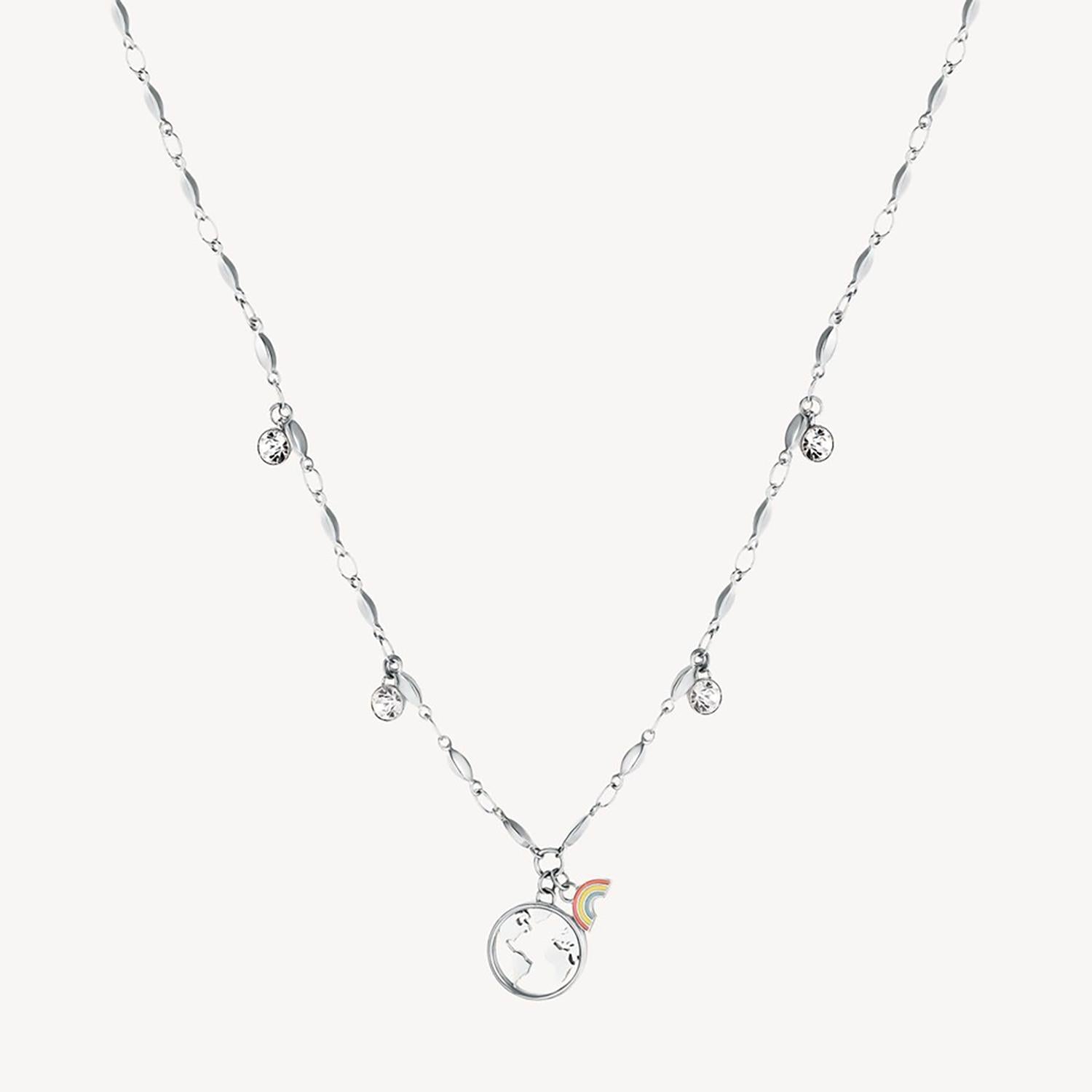 Collar Brosway BHKN062 Plateado Mujer