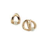 Gift Set Mujer Aros Anne Klein Cocoa Beach Dorado