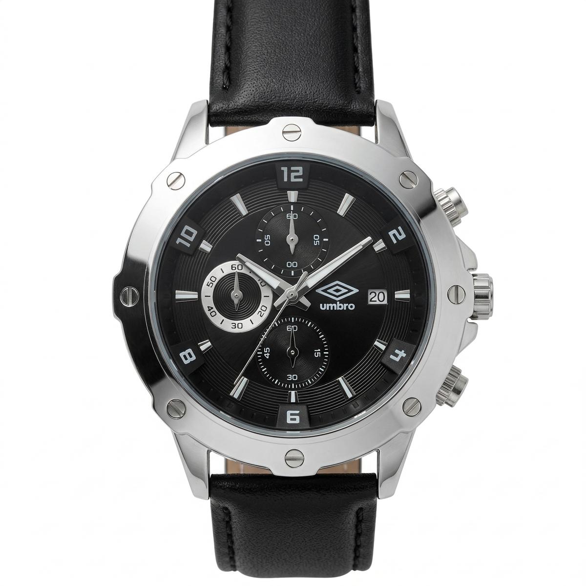 Reloj Análogo Hombre Umbro Plus Negro UMBP-1500-64