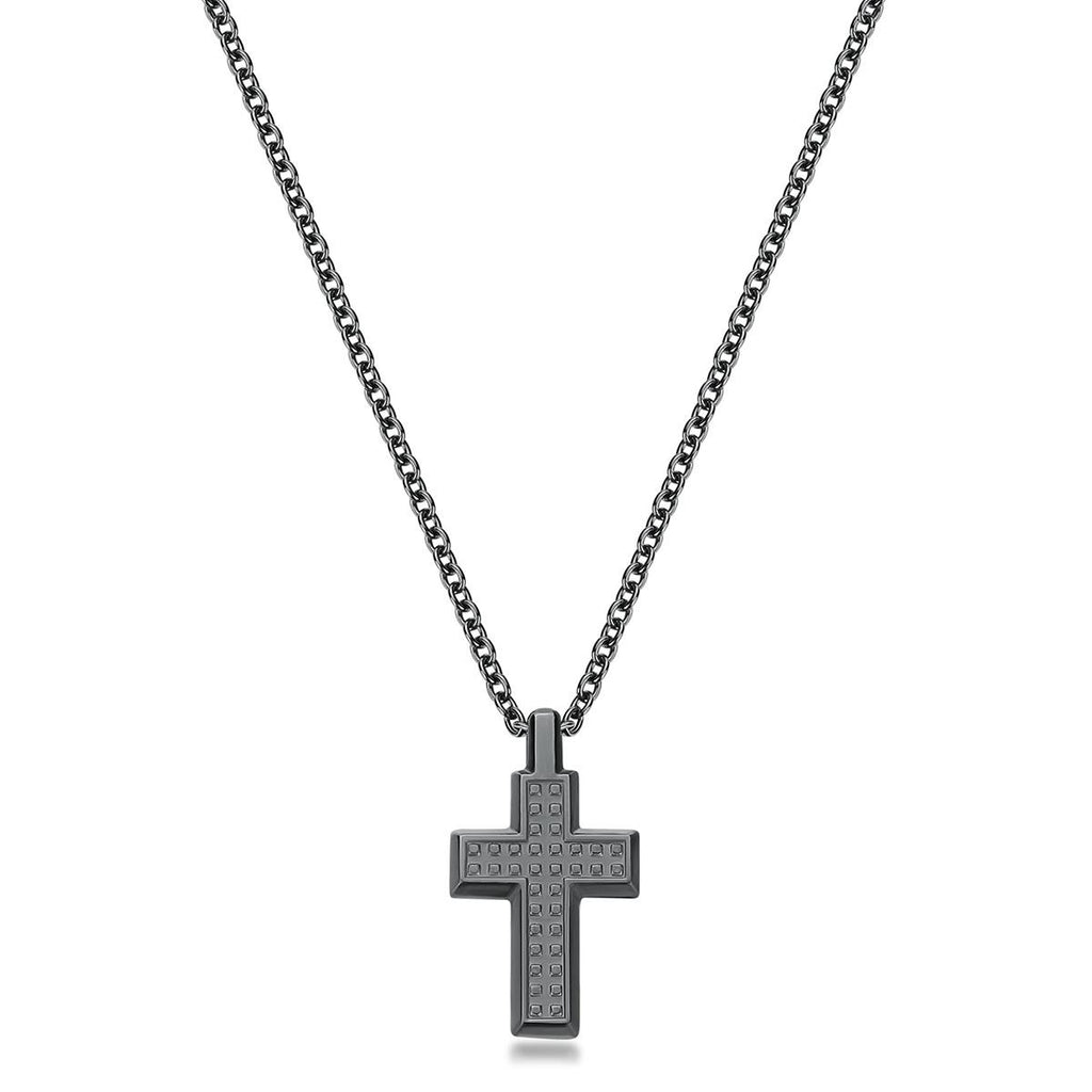 Collar Brosway Plomo Hombre BUL56