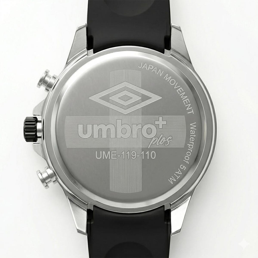 Reloj Análogo Hombre Umbro Plus Negro UMBP-1500-110