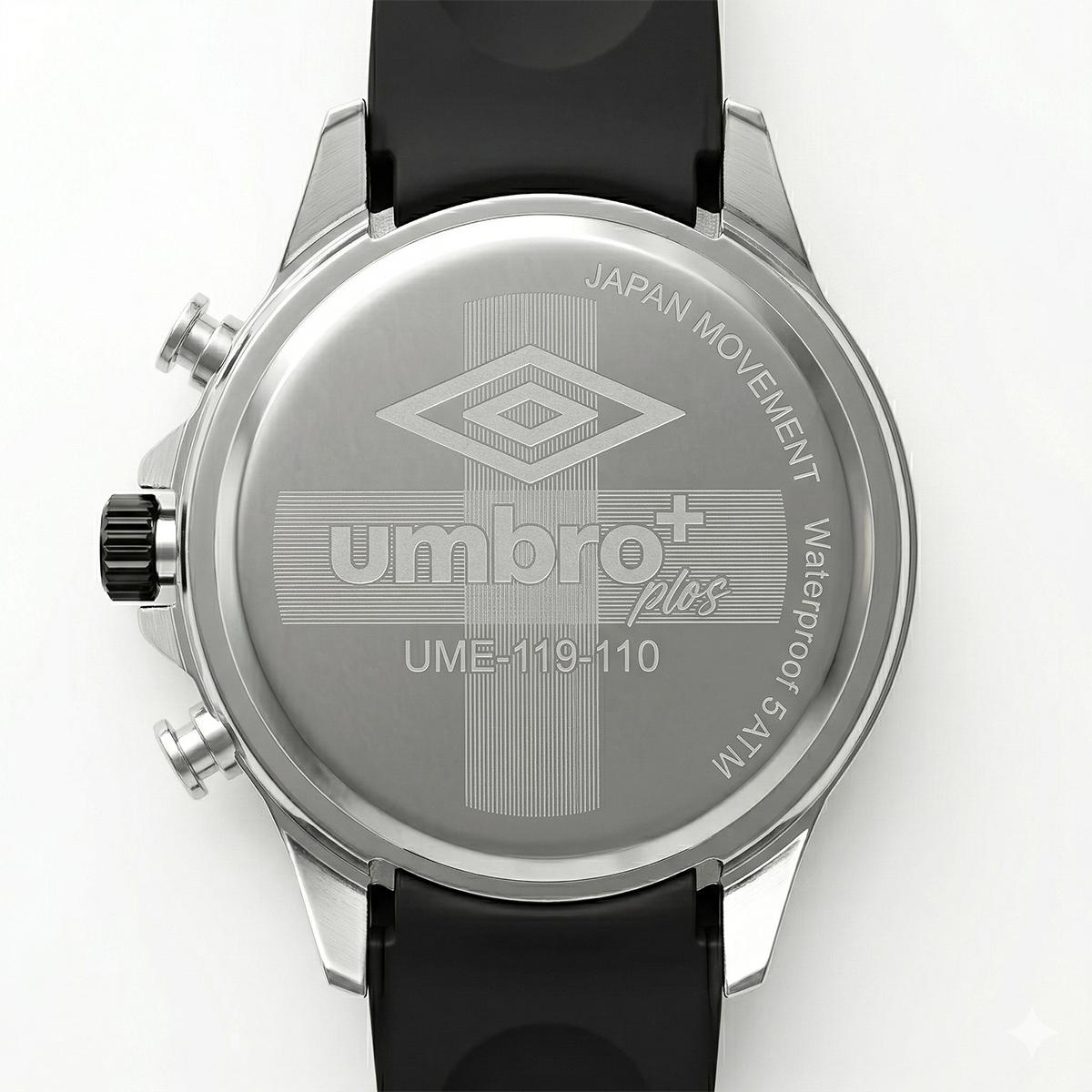 Reloj Análogo Hombre Umbro Plus Negro UMBP-1500-110