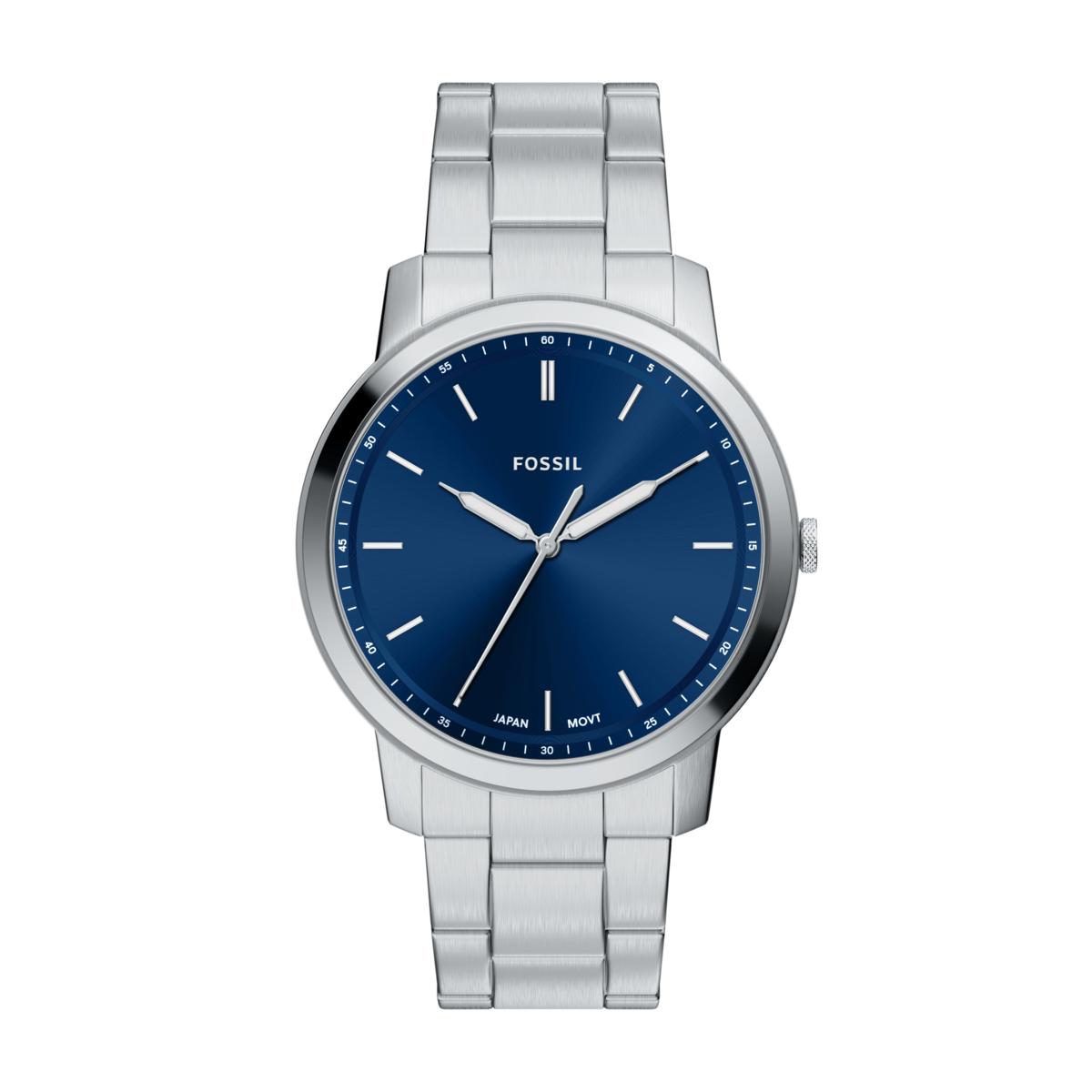 Reloj Hombre Fossil Plateado FS6180