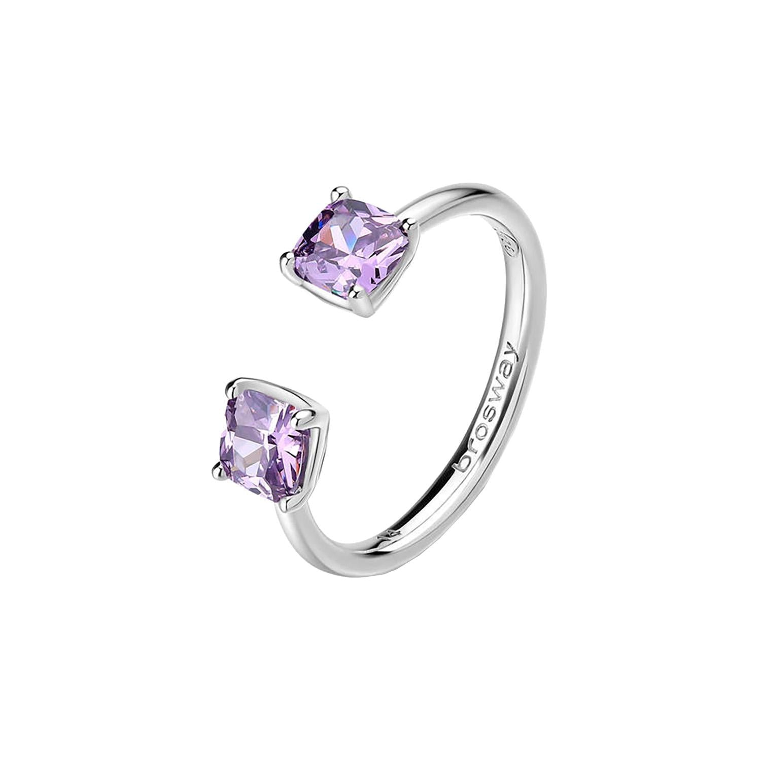Anillo Brosway FMP14B Morado Mujer