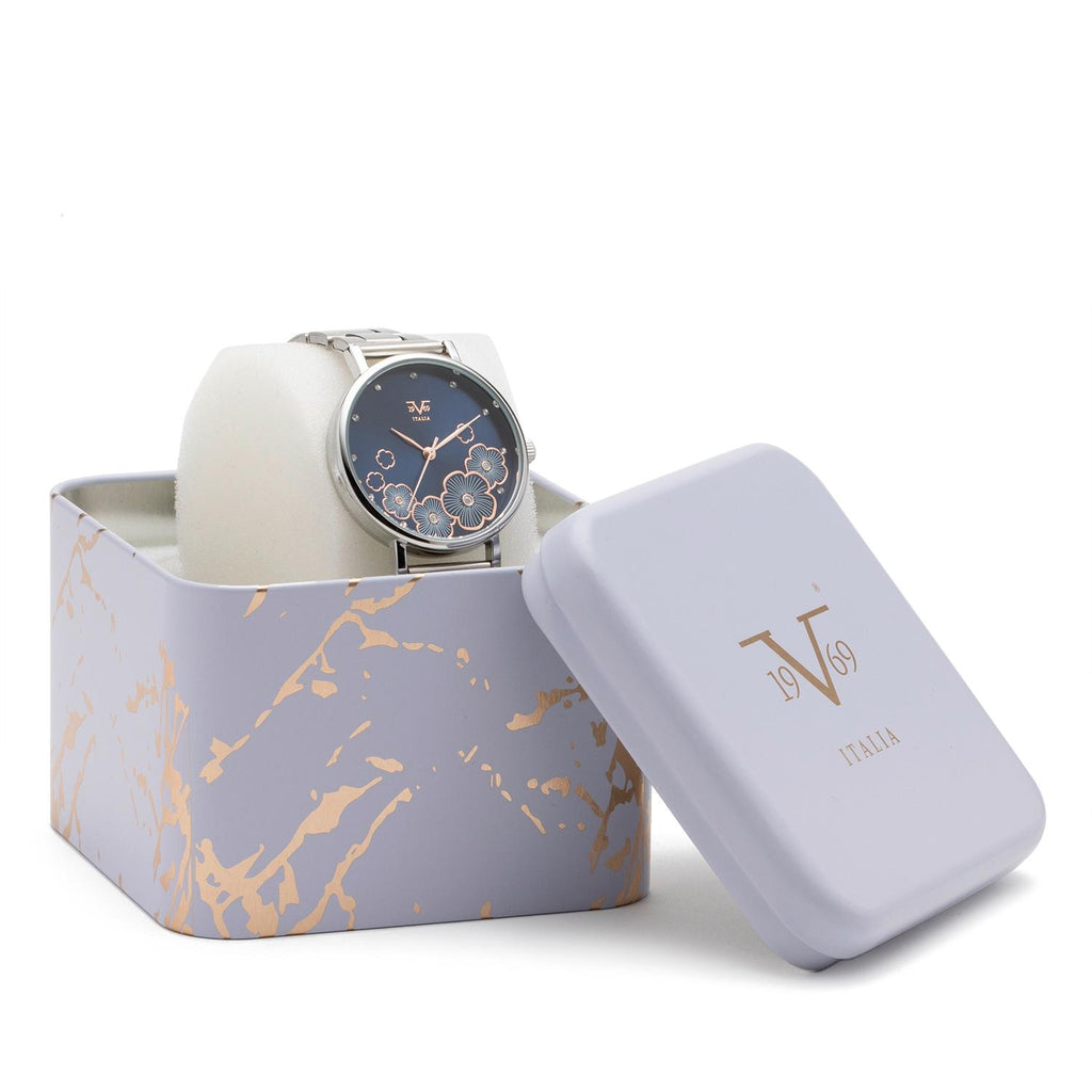 Reloj 19v69 Italia V1969-251-5 Plateado Mujer