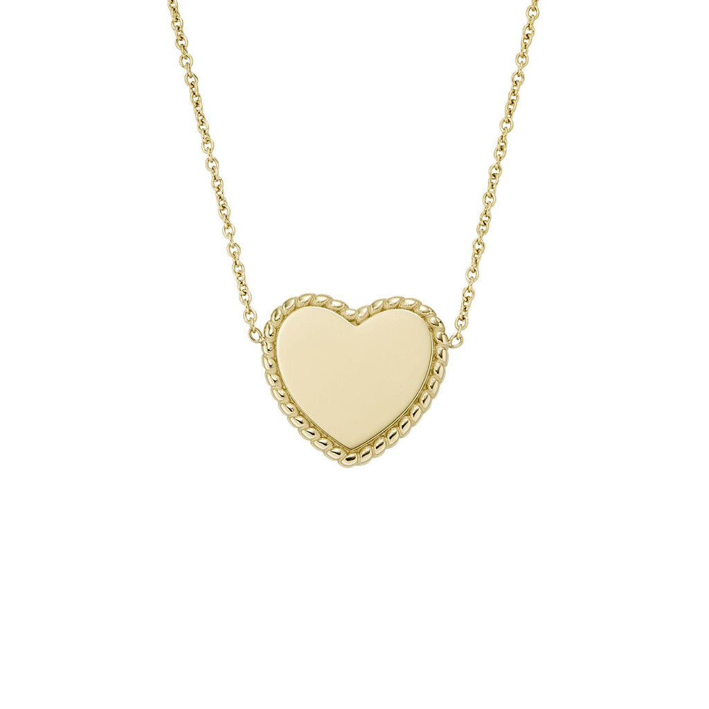 Collar Fossil Dorado Mujer