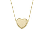 Collar Fossil Dorado Mujer