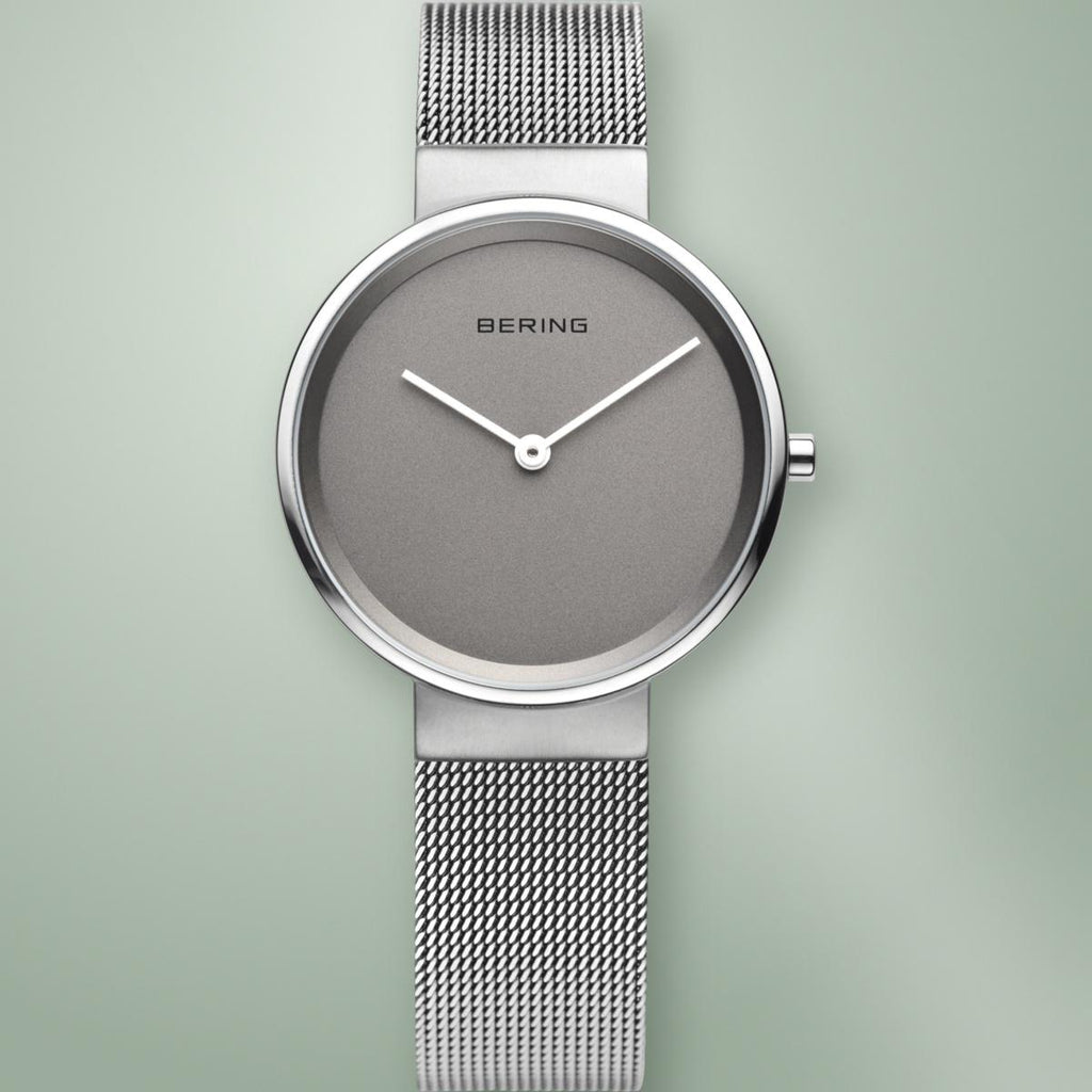Reloj Análogo  Mujer Bering Plateado 14531-077