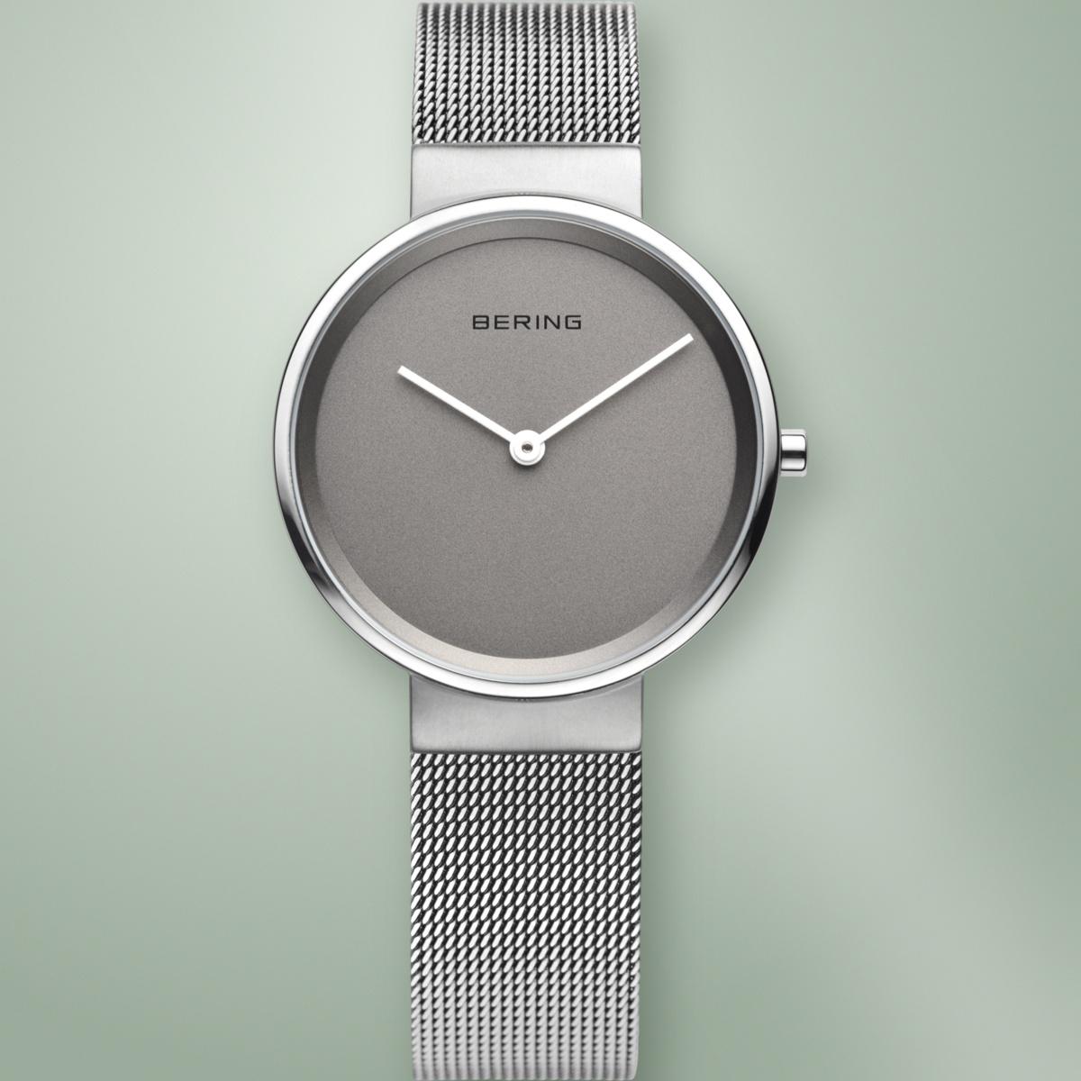 Reloj Análogo  Mujer Bering Plateado 14531-077