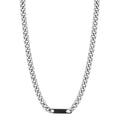 Collar Brosway Plateado Hombre BUL04