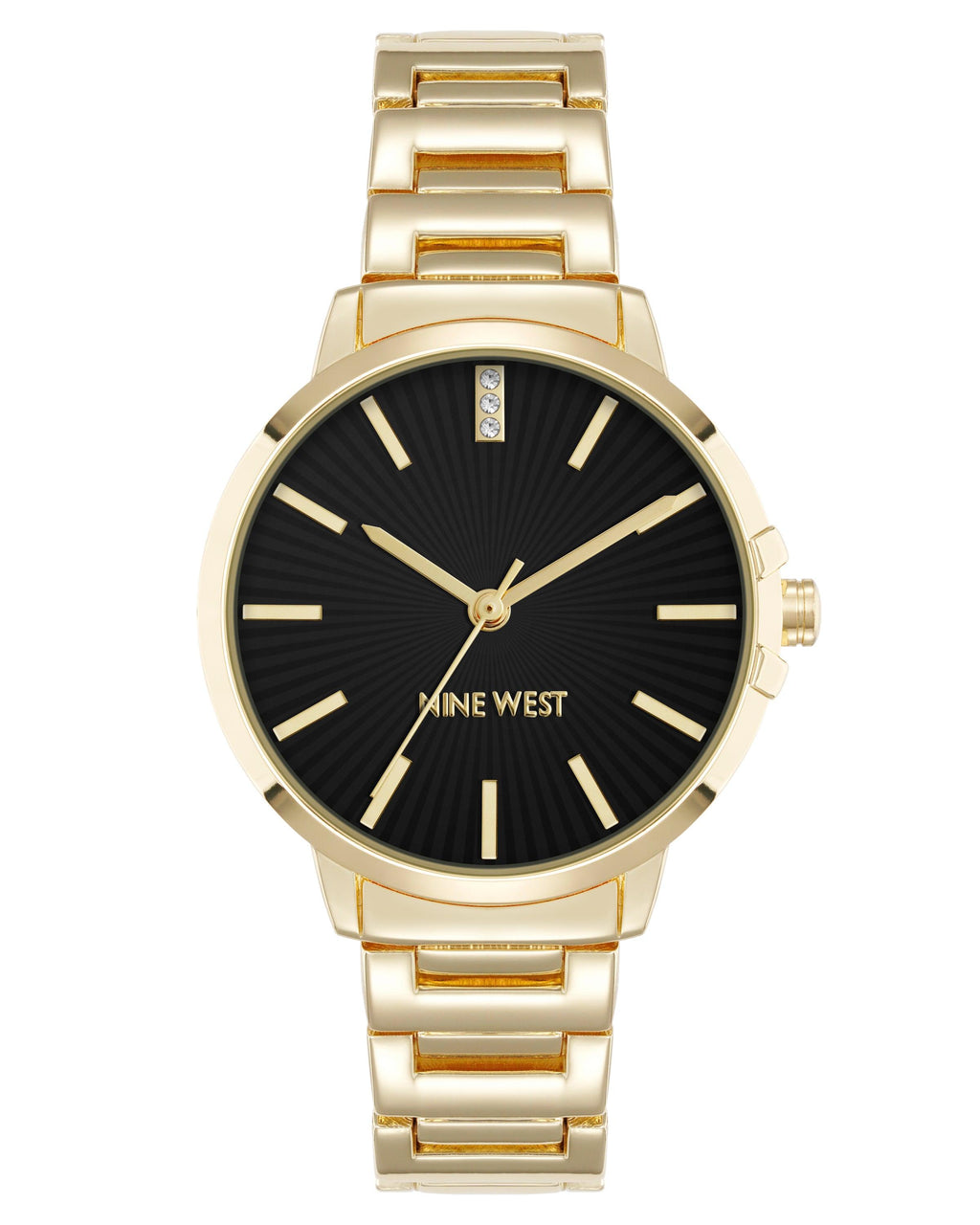 Reloj Análogo Mujer Nine West Dorado NW-3334BKGB