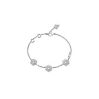 Pulsera Guess Plateada JUBB04553JWRHS